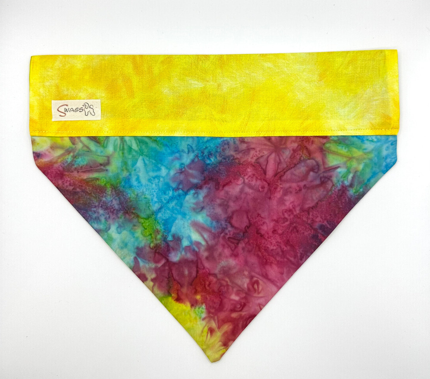 Tye-Dye Rainbow with Two Tone Yellow